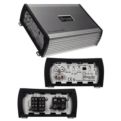 AMERICAN BASS 800 WATT 4 CHANNEL PHANTOM AMPLIFIER (PH4100FRV2)