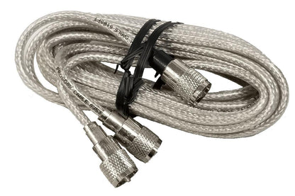 PROCOMM PREMADE RG8X MINI CLEAR 6' COAX (PR68XC)
