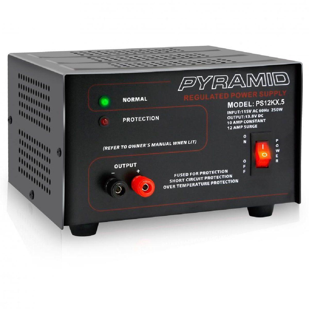PYRAMID 10 AMP POWER SUPPLY (PS12)
