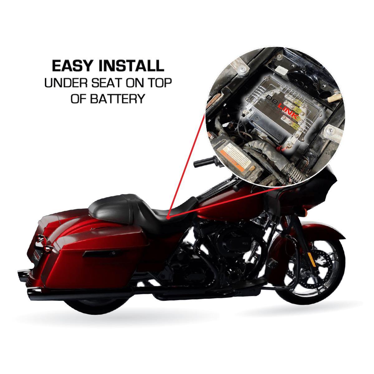 DB LINK 4-WAY MINI POWERSPORT ANL FUSE BLOCK W/GROUND DISTRIBUTION BOLTS DIRECTLY TO BATTERY (PSMANL4)