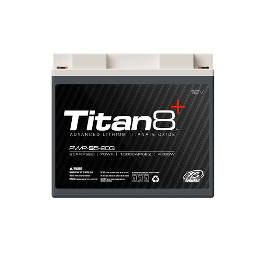 XS POWER TITAN 8 LTO BATTERY, 20Q, 12V, 6AH, 10WH, 4,000W (PWR-S5-20Q) - image 1