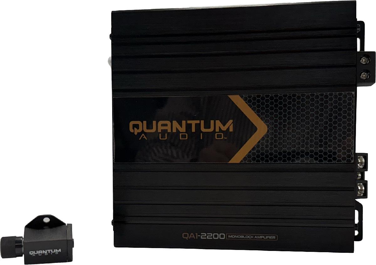 QUANTUM AUDIO 1100 WATT MONO BLOCK 1 OHM STABLE AMPLIFIER (QA1-2200)