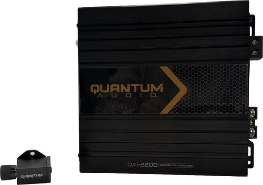 QUANTUM AUDIO 1100 WATT MONO BLOCK 1 OHM STABLE AMPLIFIER (QA1-2200)