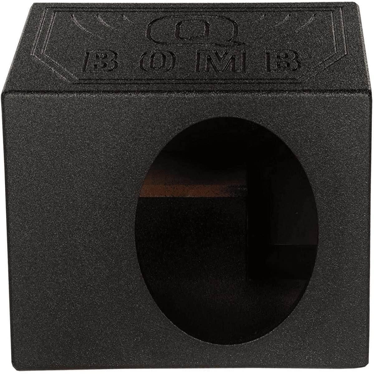 QPOWER SINGLE 10" SIDE PORTED BED LINER SUBWOOFER ENCLOSURE (QBOMB10VLSINGLE)