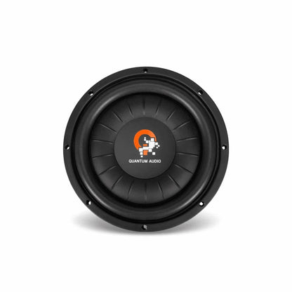 QUANTUM AUDIO 10" SHALLOW MOUNT 1200 WATT WOOFER (QFW10D4)