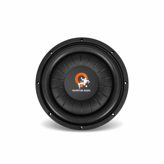 QUANTUM AUDIO 10" SHALLOW MOUNT 1200 WATT WOOFER (QFW10D4)