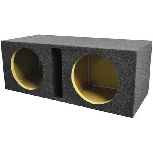 QPOWER DUAL 12" VENTED SUBWOOFER ENCLOSURE (QHD212V)