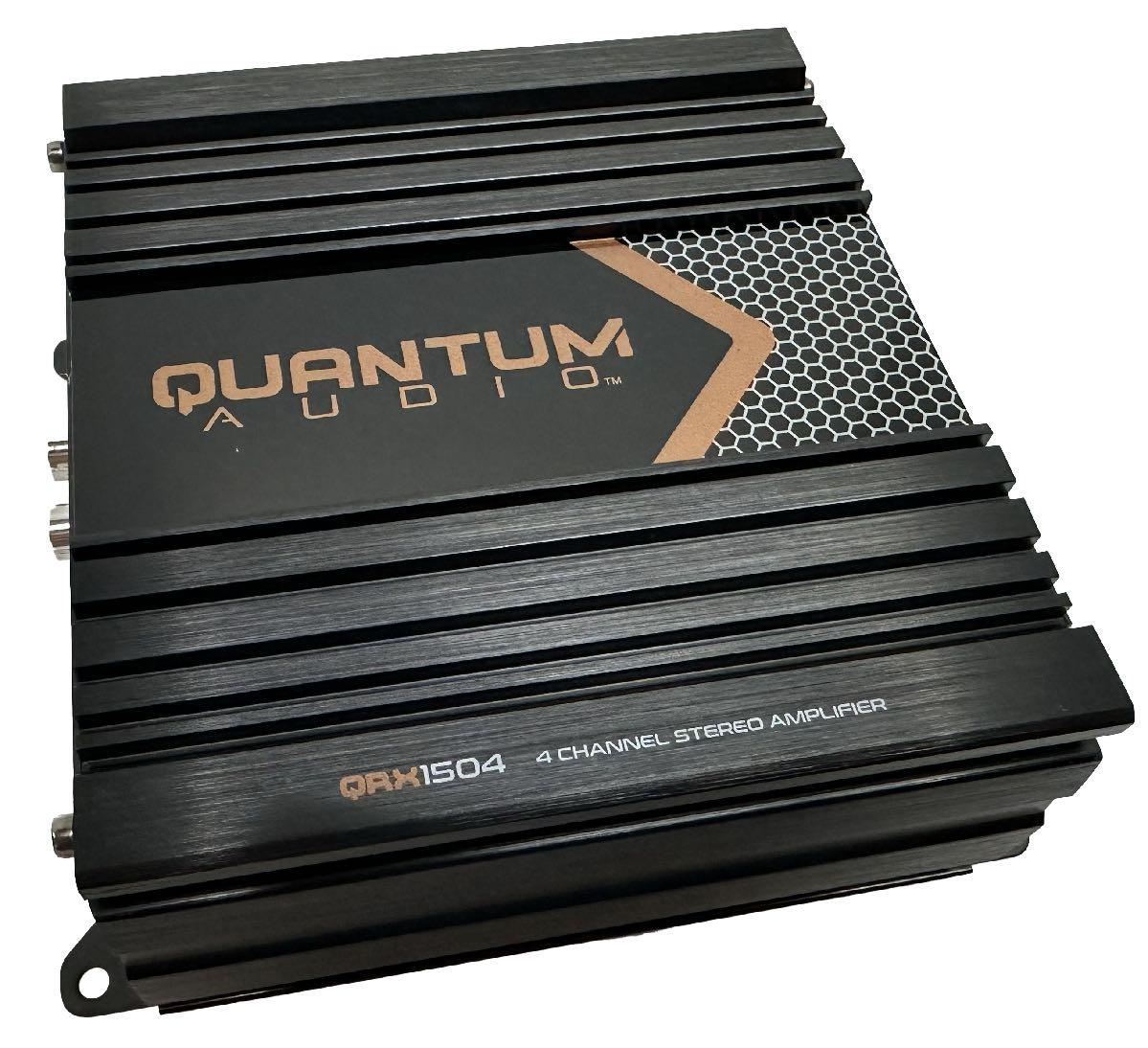 QUANTUM AUDIO MICRO SIZE 1200 WATT 4 CHANNEL AMPLIFIER (QRX1504)