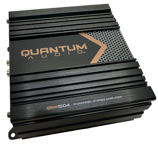 QUANTUM AUDIO MICRO SIZE 1200 WATT 4 CHANNEL AMPLIFIER (QRX1504)