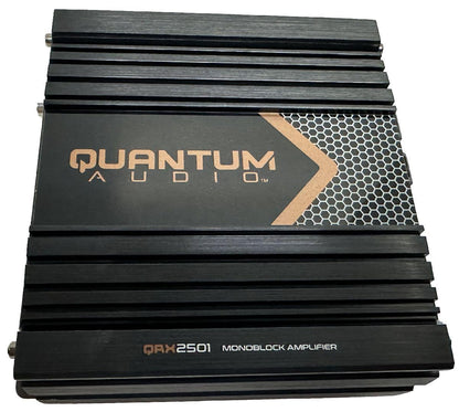 QUANTUM AUDIO MICRO SIZE 2500 WATT FULL RANGE MONO BLOCK AMPLIFIER (QRX2501)