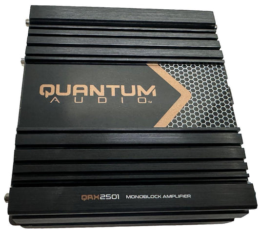 QUANTUM AUDIO MICRO SIZE 2500 WATT FULL RANGE MONO BLOCK AMPLIFIER (QRX2501)