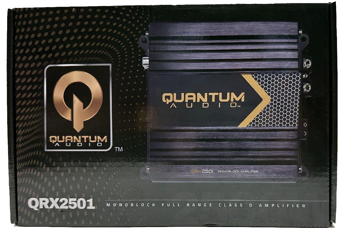 QUANTUM AUDIO MICRO SIZE 2500 WATT FULL RANGE MONO BLOCK AMPLIFIER (QRX2501)
