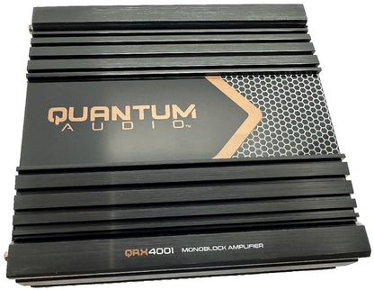 QUANTUM AUDIO MICRO SIZE 4000 WATT FULL RANGE MONO BLOCK AMPLIFIER (QRX4001)