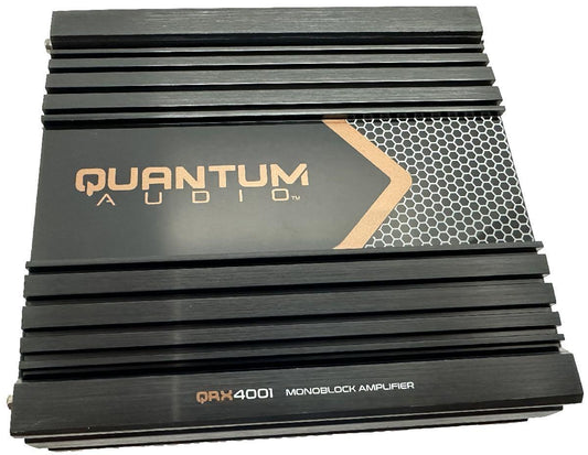 QUANTUM AUDIO MICRO SIZE 4000 WATT FULL RANGE MONO BLOCK AMPLIFIER (QRX4001)