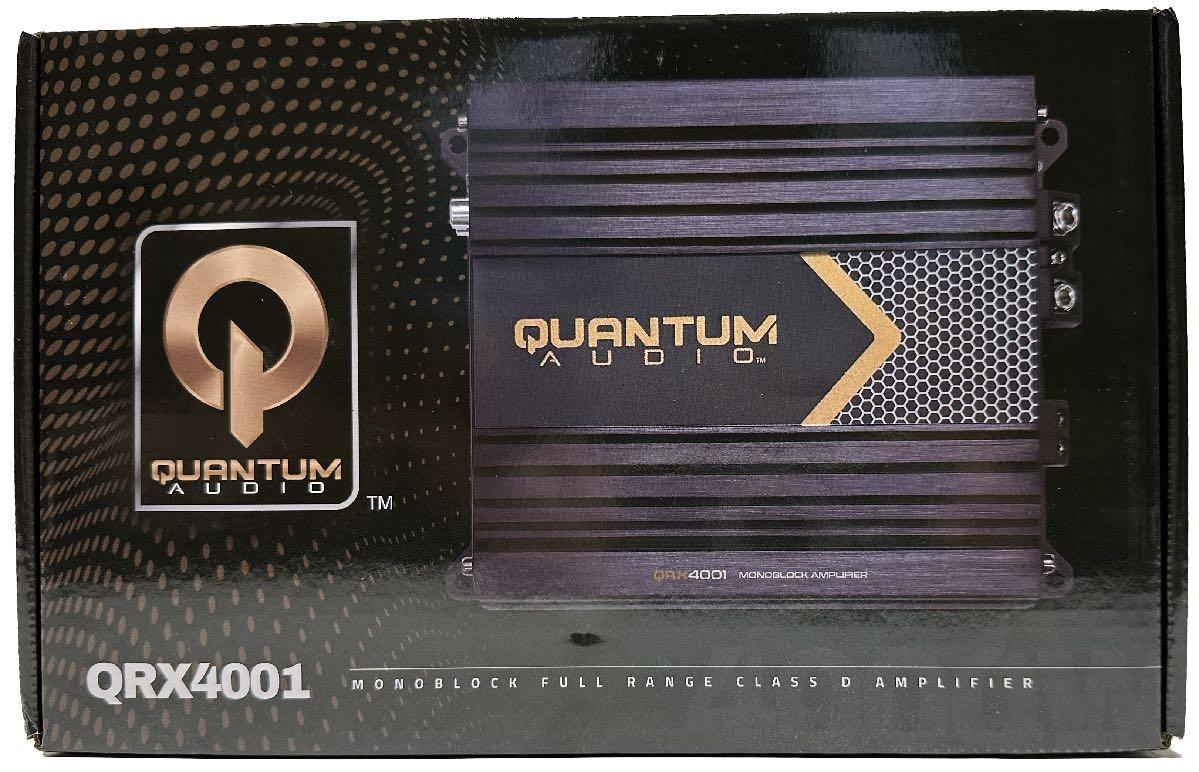 QUANTUM AUDIO MICRO SIZE 4000 WATT FULL RANGE MONO BLOCK AMPLIFIER (QRX4001)