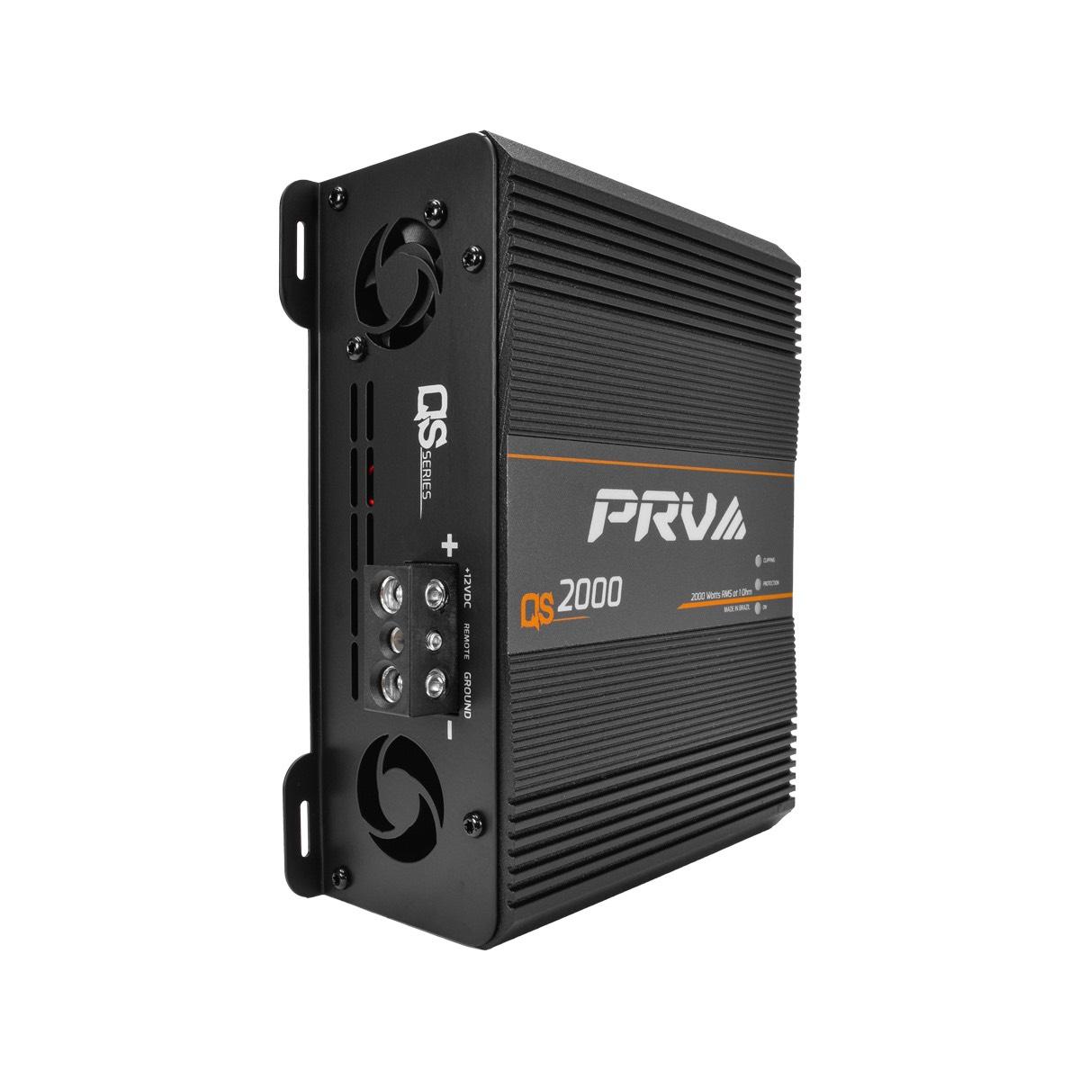 PRV AUDIO - 1 CHANNEL 2000 WATT AMPLIFIER 1 OHM STABLE (QS2000 1OHM)