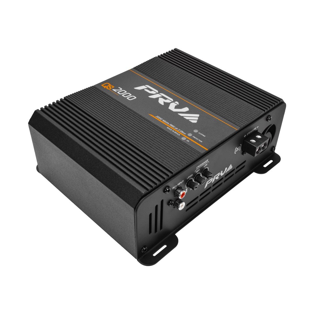 PRV AUDIO - 1 CHANNEL 2000 WATT AMPLIFIER 2 OHM STABLE (QS2000 2OHM)