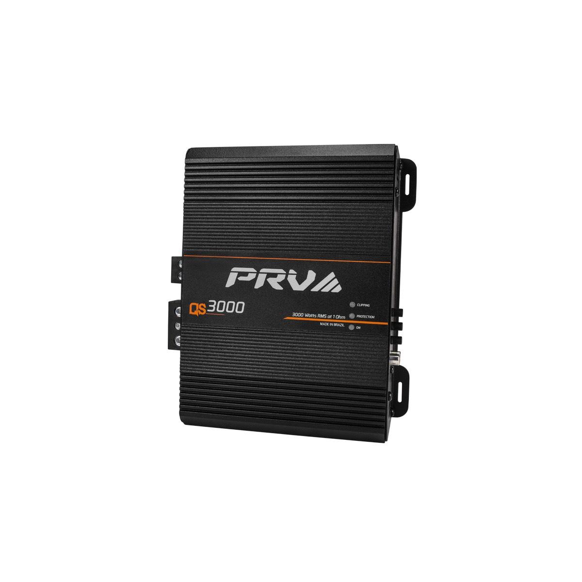 PRV AUDIO - 1 CHANNEL 3000 WATT AMPLIFIER 1 OHM STABLE (QS3000 1OHM)