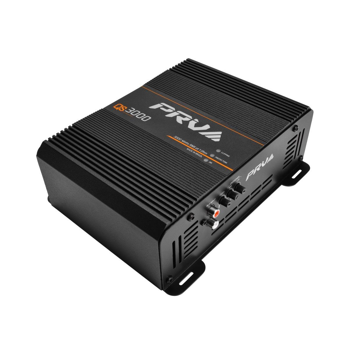 PRV AUDIO - 1 CHANNEL 3000 WATT AMPLIFIER 1 OHM STABLE (QS3000 1OHM)