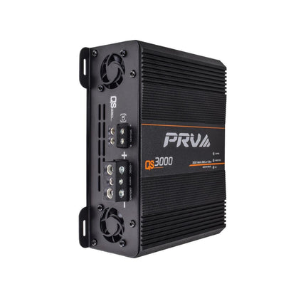PRV AUDIO - 1 CHANNEL 3000 WATT AMPLIFIER 1 OHM STABLE (QS3000 1OHM)