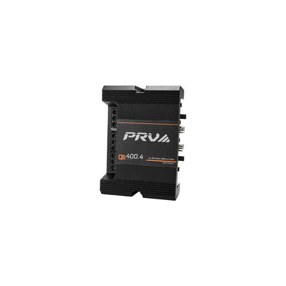 PRV AUDIO - 4 CHANNEL MINI COMPACT 400 WATT 4 CHANNEL AMPLIFIER (QS400.4 2OHM)