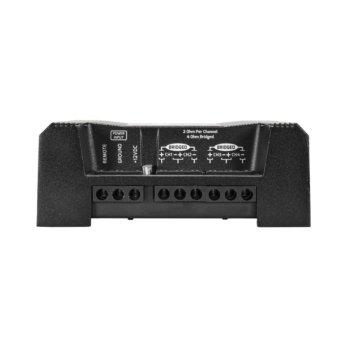 PRV AUDIO - 4 CHANNEL MINI COMPACT 400 WATT 4 CHANNEL AMPLIFIER (QS400.4 2OHM)