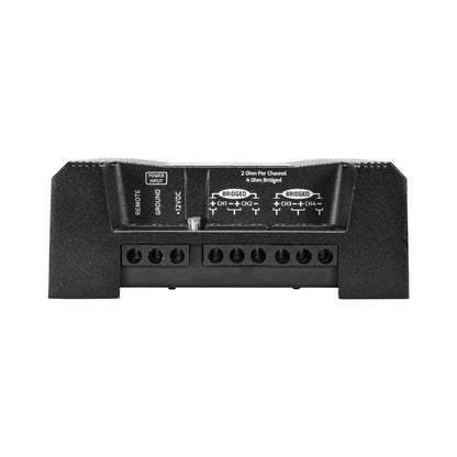 PRV AUDIO - 4 CHANNEL MINI COMPACT 400 WATT 4 CHANNEL AMPLIFIER (QS400.4 2OHM)