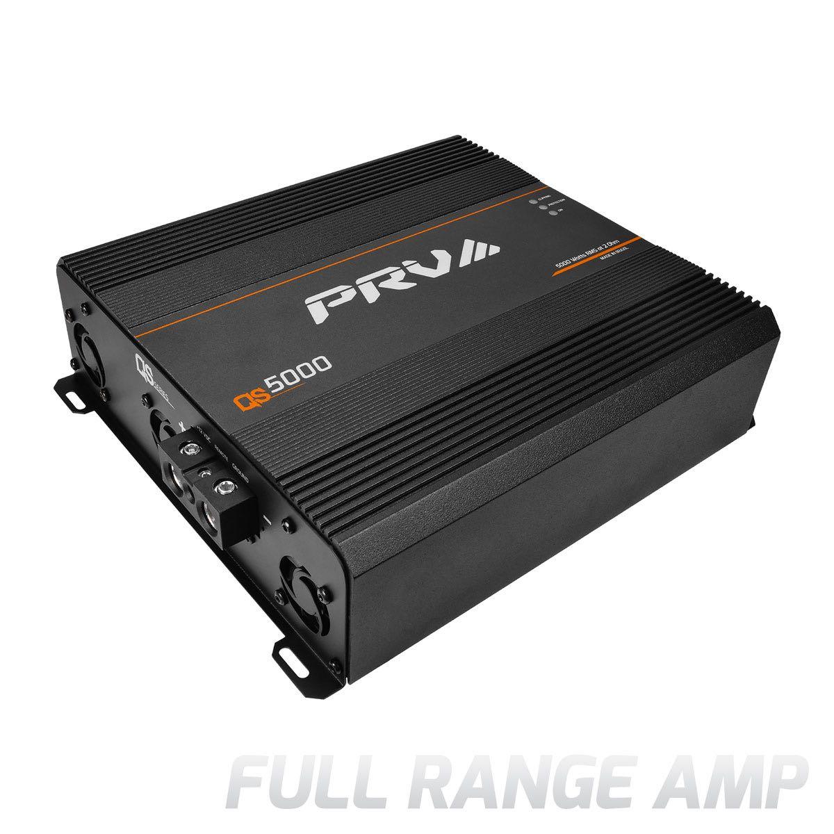 PRV AUDIO - 1 CHANNEL 5000 WATT AMPLIFIER 2 OHM STABLE (QS5000 2OHM)