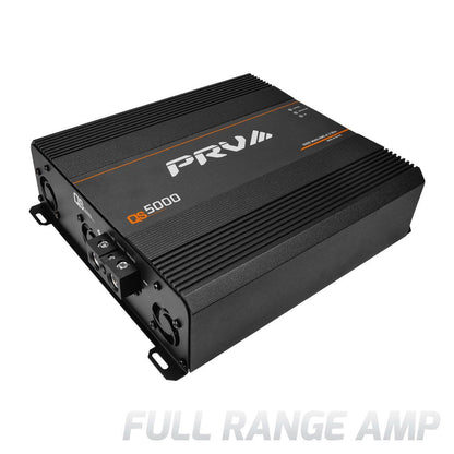 PRV AUDIO - 1 CHANNEL 5000 WATT AMPLIFIER 2 OHM STABLE (QS5000 2OHM)