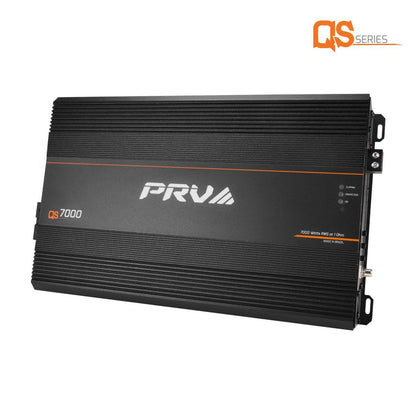 PRV AUDIO - 1 CHANNEL 7000 WATT RMS AMPLIFIER 1 OHM STABLE (QS7000 1OHM)