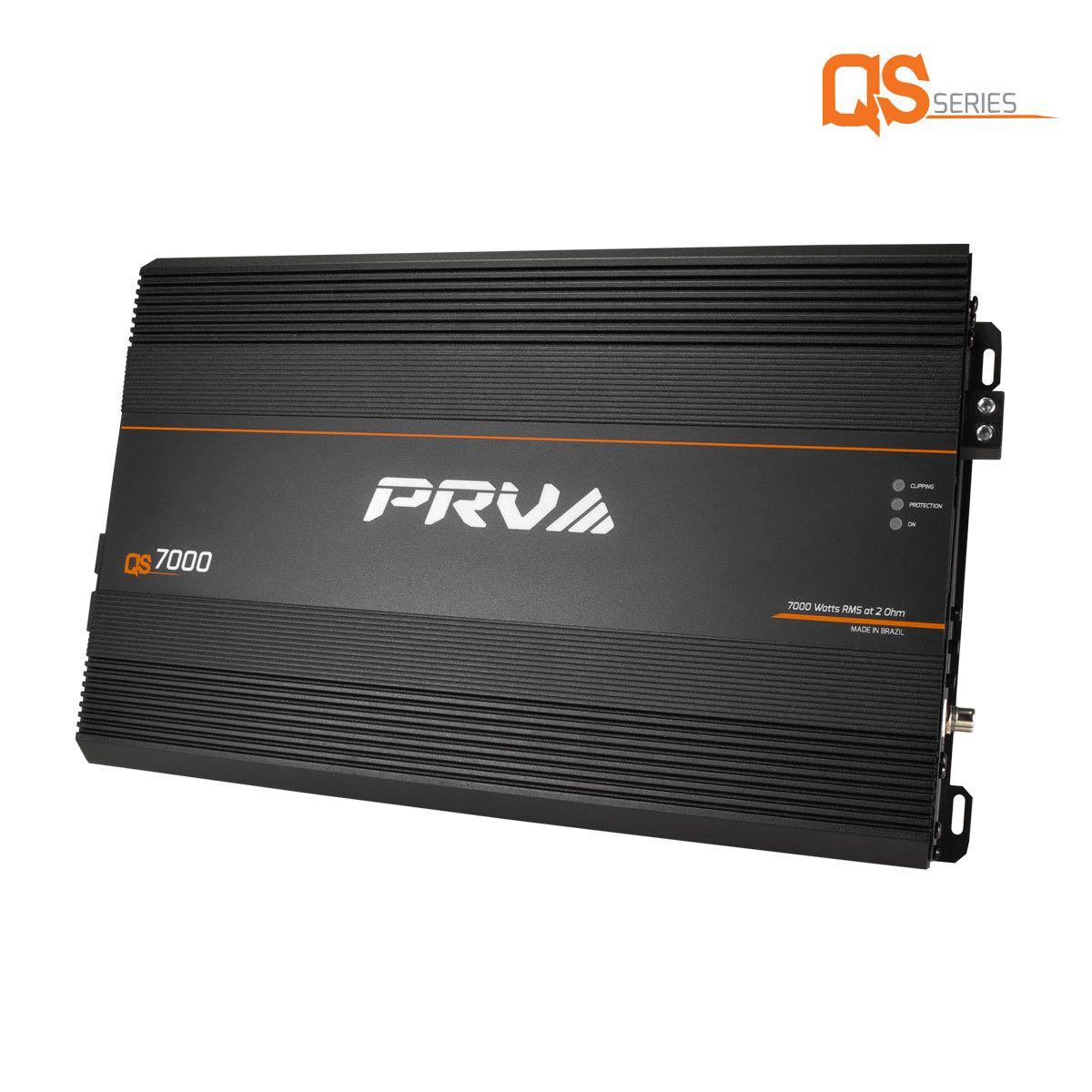 PRV AUDIO - 1 CHANNEL 7000 WATT AMPLIFIER 2 OHM STABLE (QS7000 2OHM)