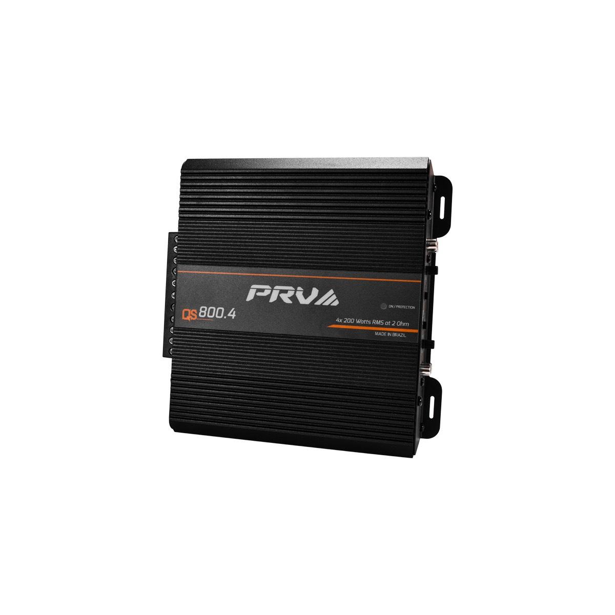 PRV AUDIO - 4 CHANNEL COMPACT 880 WATT 4 CHANNEL AMPLIFIER (QS800.4 2OHM)