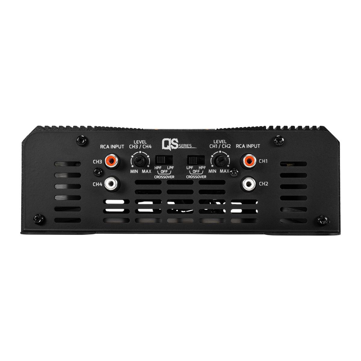 PRV AUDIO - 4 CHANNEL COMPACT 880 WATT 4 CHANNEL AMPLIFIER (QS800.4 2OHM)