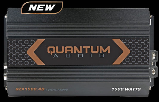 QUANTUM AUDIO 4 CHANNEL CLASS D 1500 WATT AMPLIFIER (QZA1500.4D) - image 1
