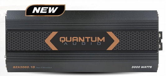 QUANTUM AUDIO 3000 WATT CLASS D MONOBLOCK AMPLIFIER (QZA3000.1D) - image 1