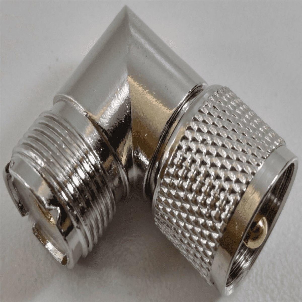 WORKMAN RIGHT ANGLE PL259 MALE TO SO239 FEMALE (RAA)