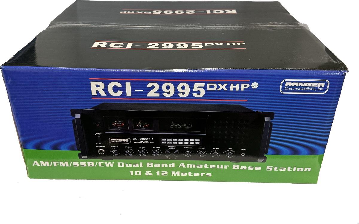 NEW RANGER HIGH POWER 200 WATT SSB BASE STATION 10 METER RADIO FACTORY REPAIR WARRANTY ONLY (RCI2995DXCF-HP)