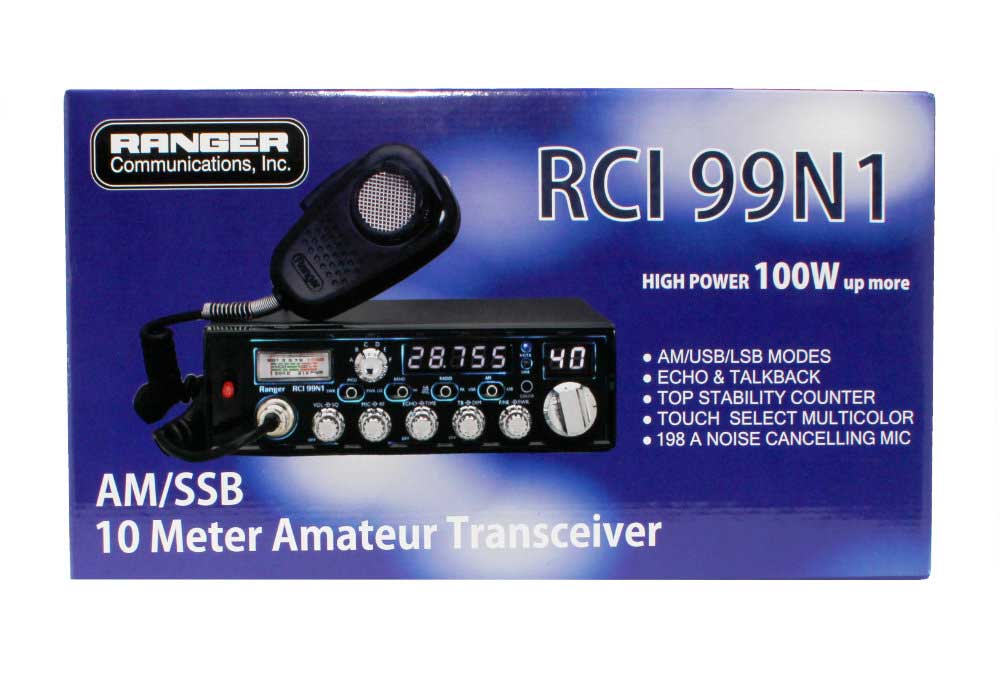 RANGER 100 WATT SSB/ AM 10 METER RADIO FACTORY REPAIR WARRANTY ONLY (RCI-99N1)