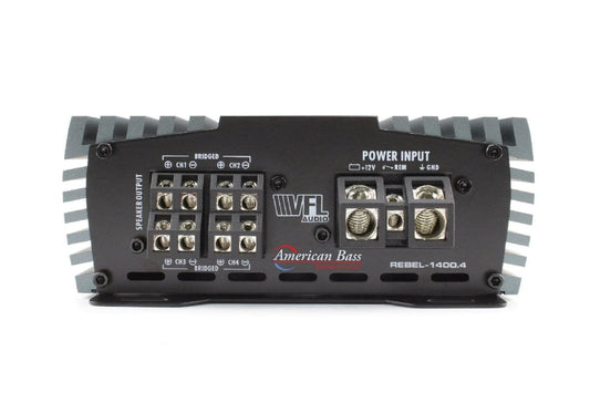 AMERICAN BASS CLASS D HIGH PERFORMANCE VFL AMPLIFIER (REBEL-1400.4) - image 1