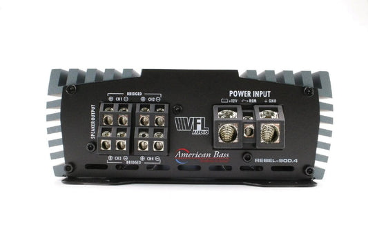 AMERICAN BASS CLASS D HIGH PERFORMANCE VFL AMPLIFIER (REBEL-900.4) - image 1
