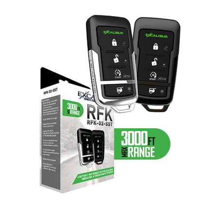 EXCALIBUR 900 MHZ SST 1 WAY 5 BUTTON RANGE EXTENDER RF KIT 3000' (RFK-32-SST)