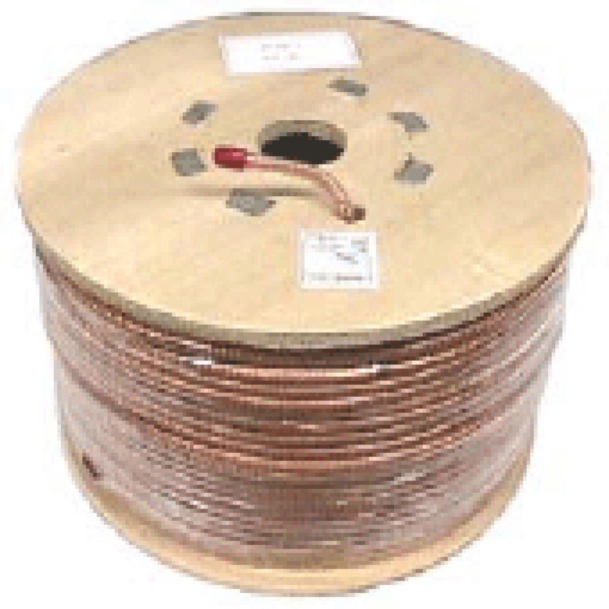 WORKMAN BULK COAX HIGH COPPER SHIELD 500' (RG8X5CCLEAR)