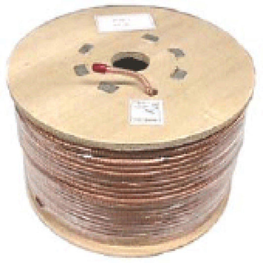 WORKMAN BULK COAX HIGH COPPER SHIELD 500' (RG8X5CCLEAR)