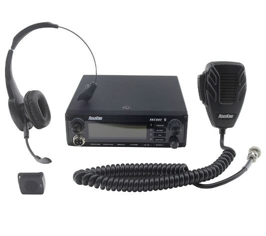 ROADKING VOICE-ACTIVATED HANDS-FREE 40 CHANNEL CB RADIO (RKCBBT)