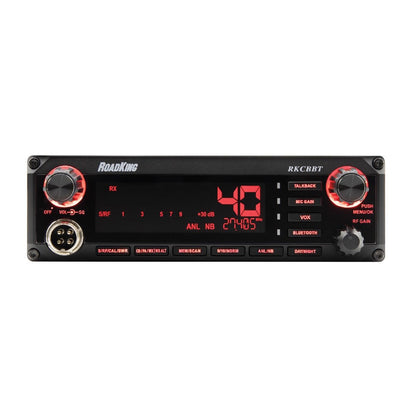 ROADKING VOICE-ACTIVATED HANDS-FREE 40 CHANNEL CB RADIO (RKCBBT)
