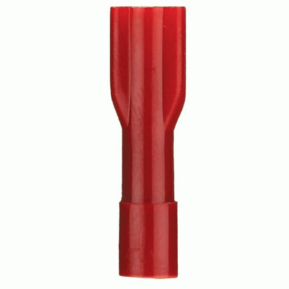 INSTALL BAY RED NYLON FEMALE QUICK DISCONNECT .187 (RNFD187F)