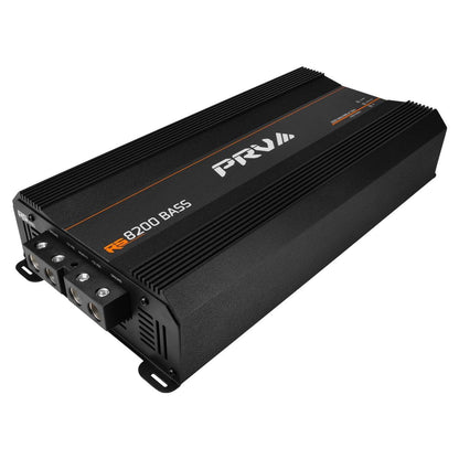 PRV AUDIO - 8200 WATT CAR AUDIO AMPLIFIER 1 OHM (RS8200 BASS 1 OHM)
