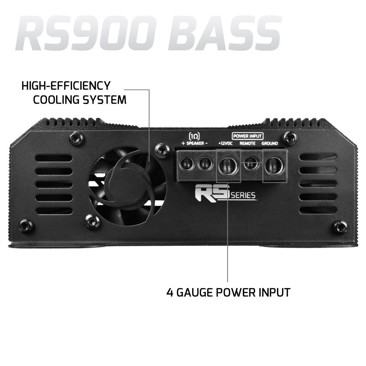 PRV AUDIO - MICRO 900 WATT CAR AUDIO AMPLIFIER 1 OHM (RS900 BASS 1 OHM)