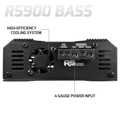 PRV AUDIO - MICRO 900 WATT CAR AUDIO AMPLIFIER 1 OHM (RS900 BASS 1 OHM)