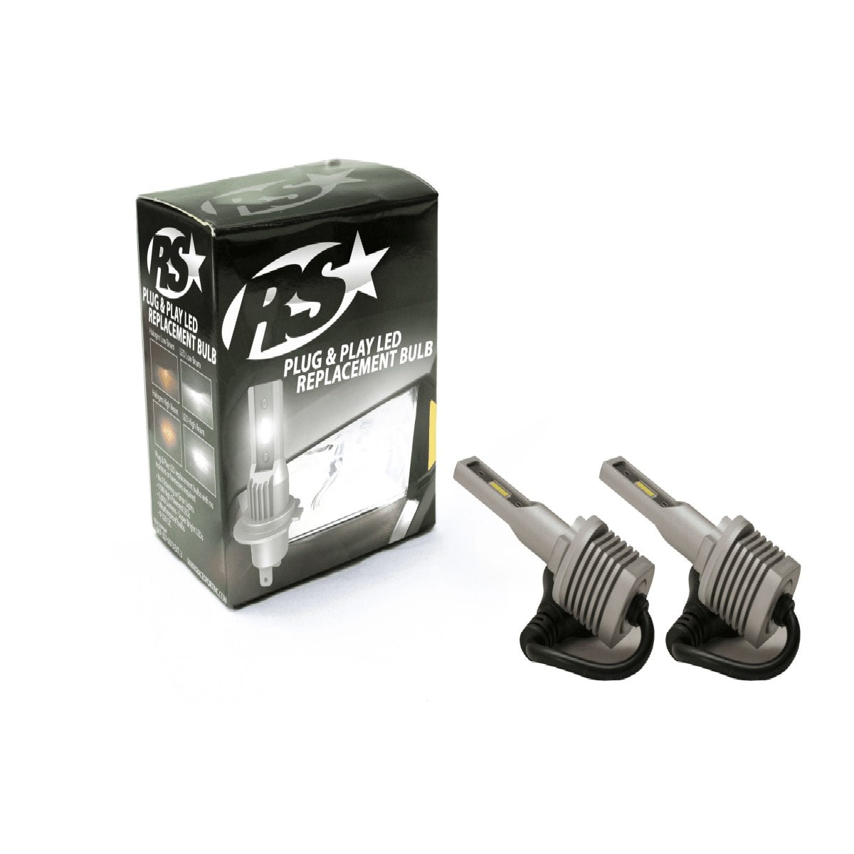 RACE SPORT PLUG & PLAY LED HEADLIGHT BULBS (RSPNP880)